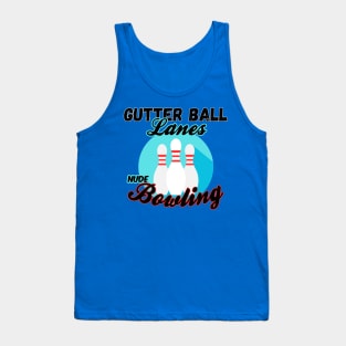 Gutter Ball Lanes Tank Top